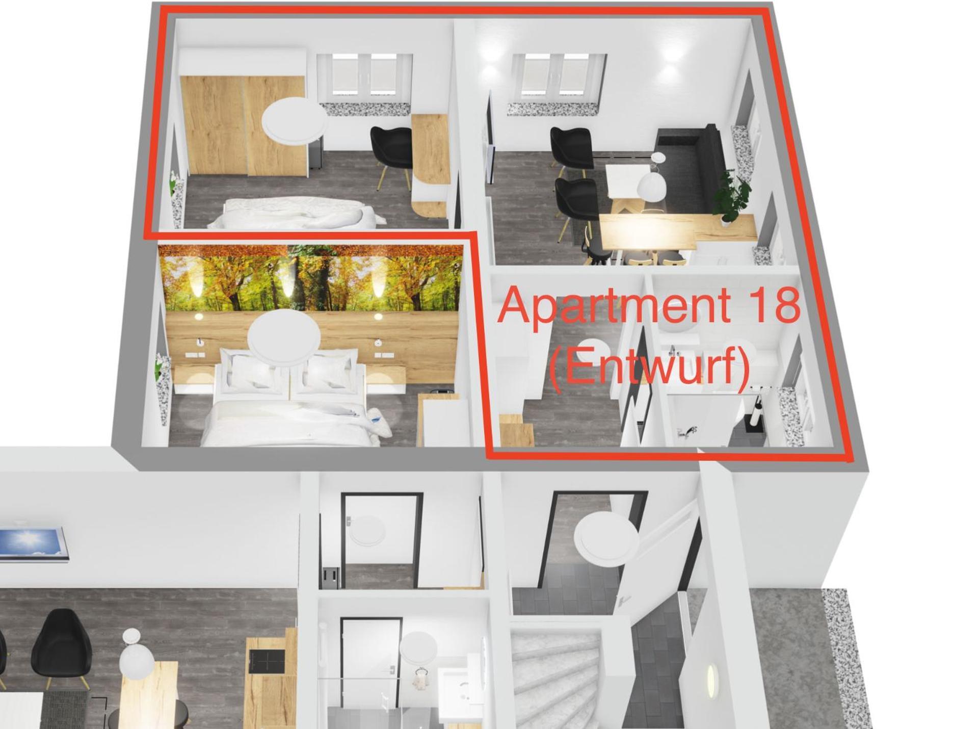 Bergpension Laasen Perle Rathen Rum bild